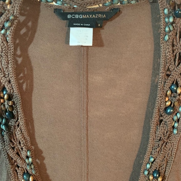 BCBGMAXAZRIA Cropped Cardigan - Picture 2 of 5